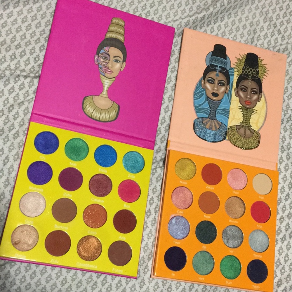 Juvias place eyeshadow pallets